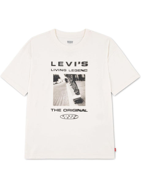 T-shirt Levi's SKATE LEGEND TEE Bambino - Bianco