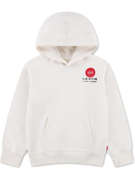 Felpa Levi's SKATE LEGEND HOODIE Bambino - Bianco