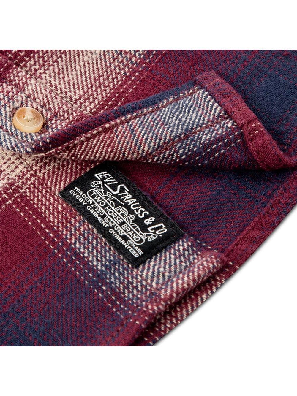 Camicia Levi's SHADOW PLAID SHIRT Bambino - Marrone
