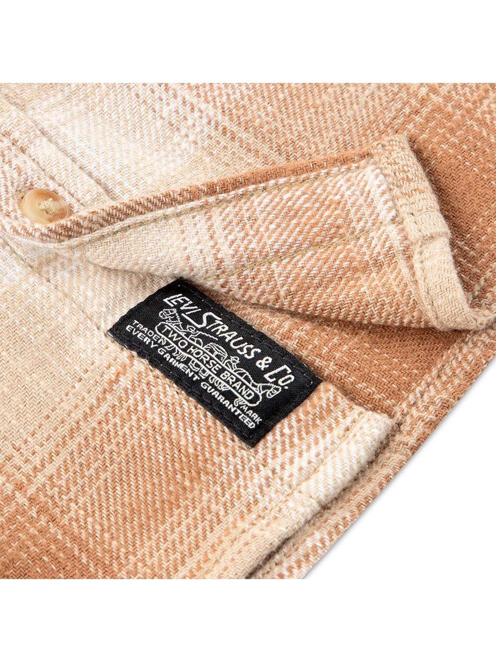 Camicia Levi's SHADOW PLAID SHIRT Bambino - Arancione