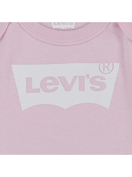 Set Levi's BATWING ONESIE HAT BOOTIE Bambino - Rosa