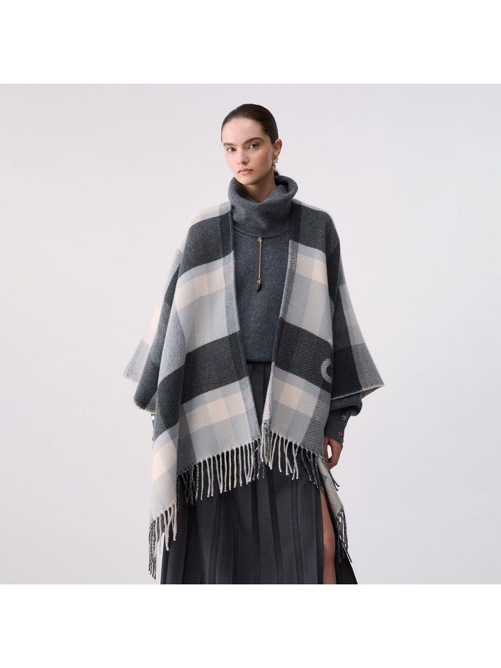 Poncho Liu Jo Donna - Grigio