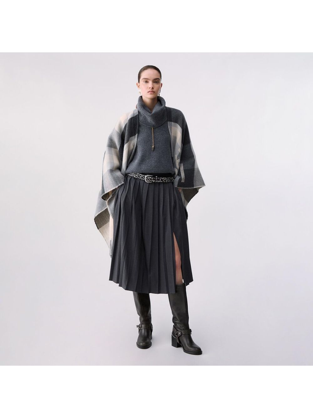 Poncho Liu Jo Donna - Grigio