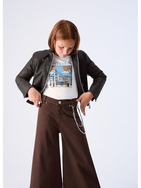 Pantalone Liu Jo Bambina - Cioccolato