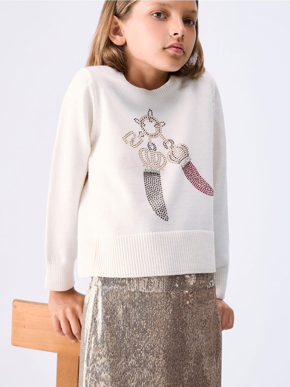 Maglia Liu Jo Bambina - Bianco