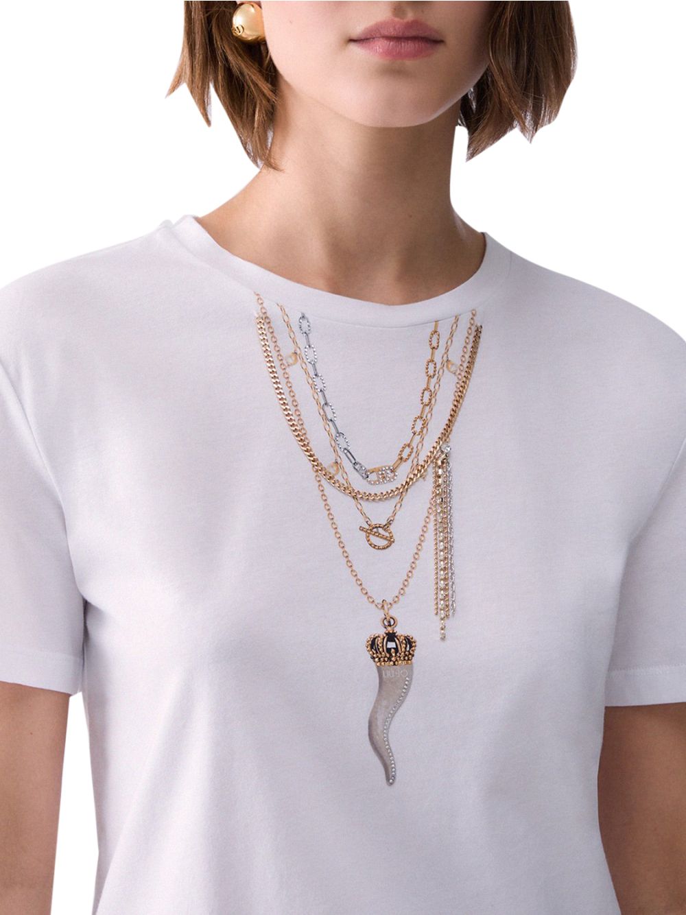 T-shirt Liu Jo Donna - Bianco