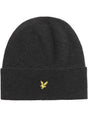 Cappello Lyle & Scott LAMBSWOOL BLEND RIBBED Uomo - Nero