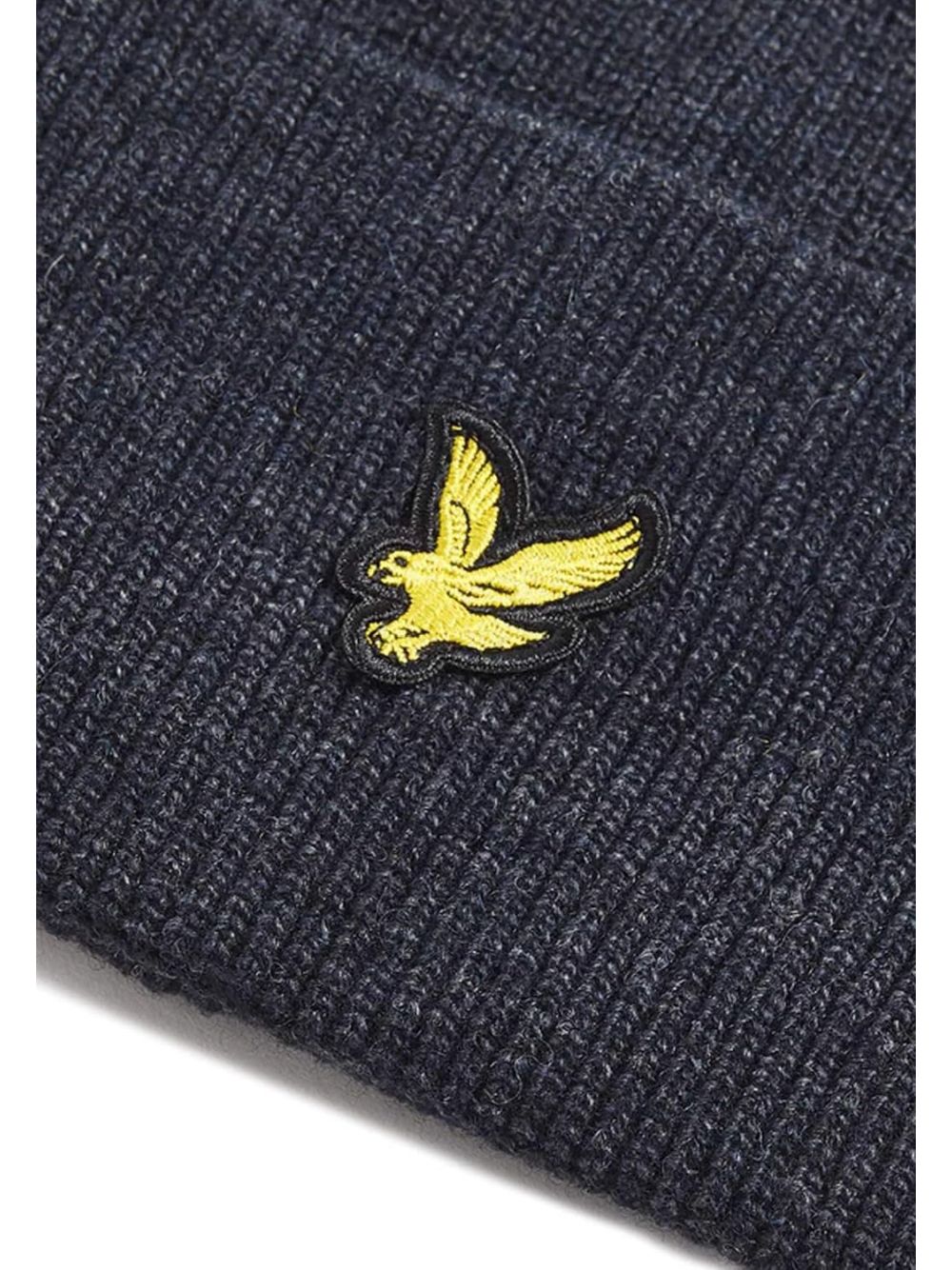 Cappello Lyle & Scott LAMBSWOOL BLEND RIBBED Uomo - Blu