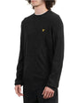 Pullover Lyle & Scott LAMBSWOOL BLEND CREW NECK JUMP Uomo - Nero