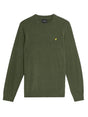 Pullover Lyle & Scott LAMBSWOOL BLEND CREW NECK JUMP Uomo - Verde