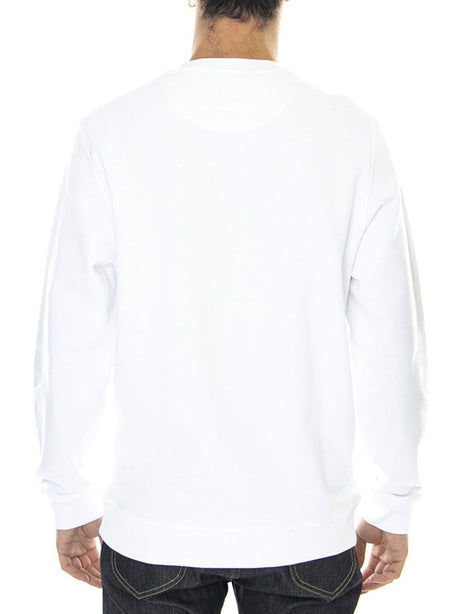 Felpa Lyle & Scott CREW NECK BRUSHBACK Uomo - Bianco