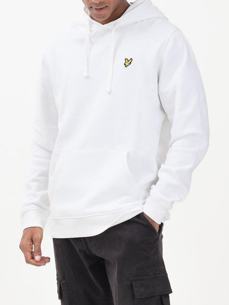 Felpa Lyle & Scott BRUSHBACK Uomo - Bianco