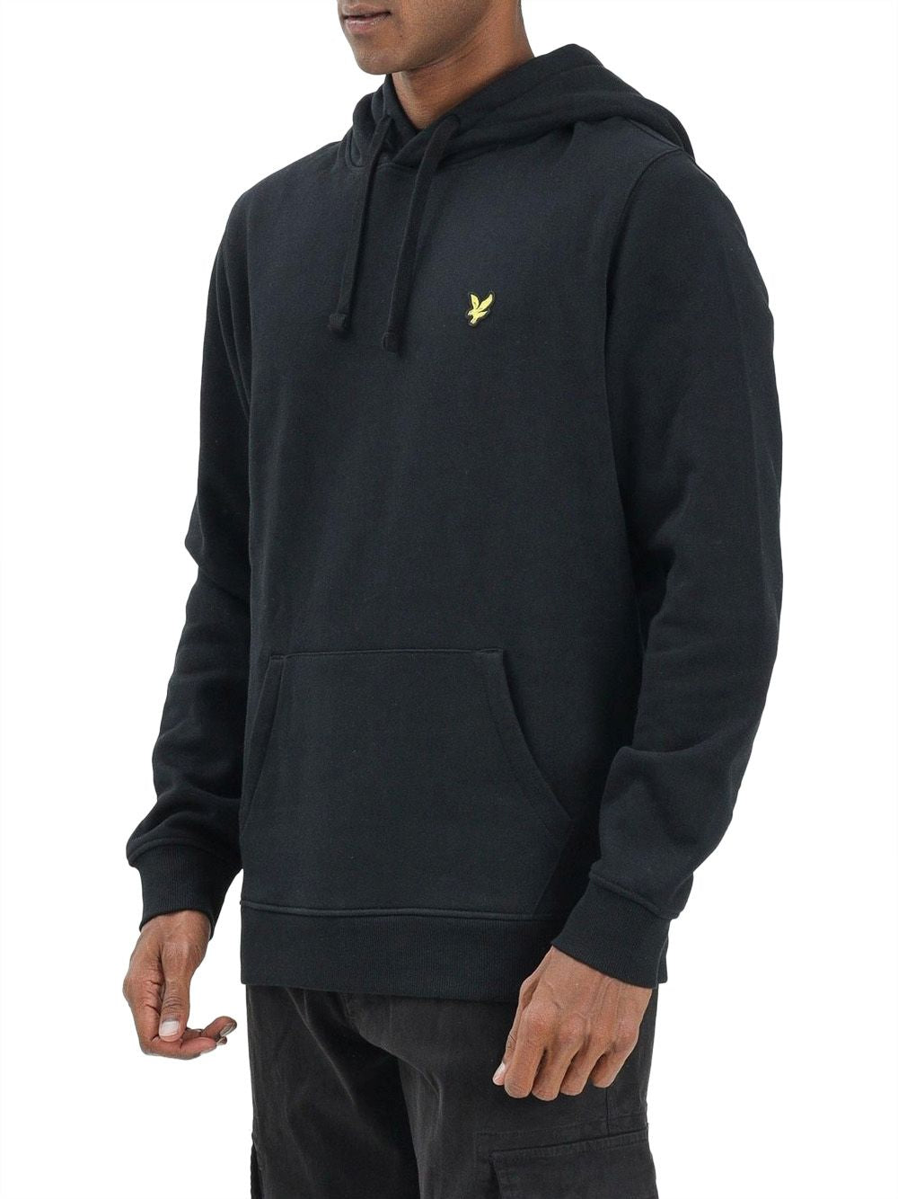 Felpa Lyle & Scott BRUSHBACK Uomo - Nero