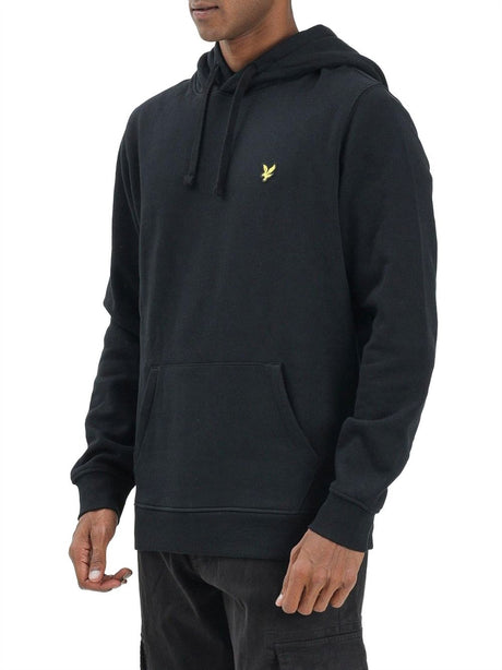Felpa Lyle & Scott BRUSHBACK Uomo - Nero