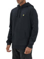 Felpa Lyle & Scott BRUSHBACK Uomo - Nero