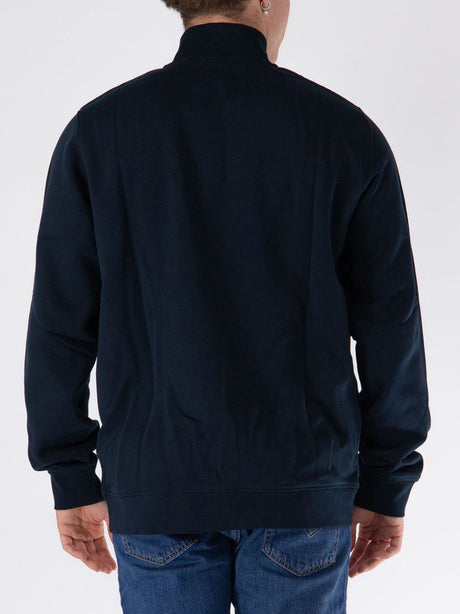 Felpa Lyle & Scott BRUSHBACK FULL ZIP Uomo - Blu