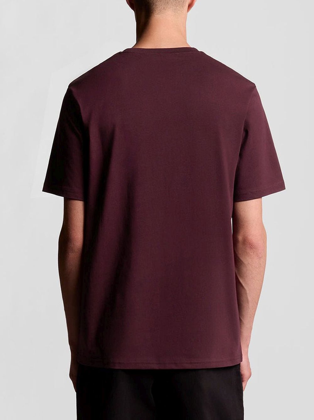 T-shirt Lyle & Scott PLAIN Uomo - Bordeaux