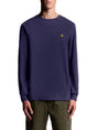 T-shirt Lyle & Scott PLAIN L/S Uomo - Navy