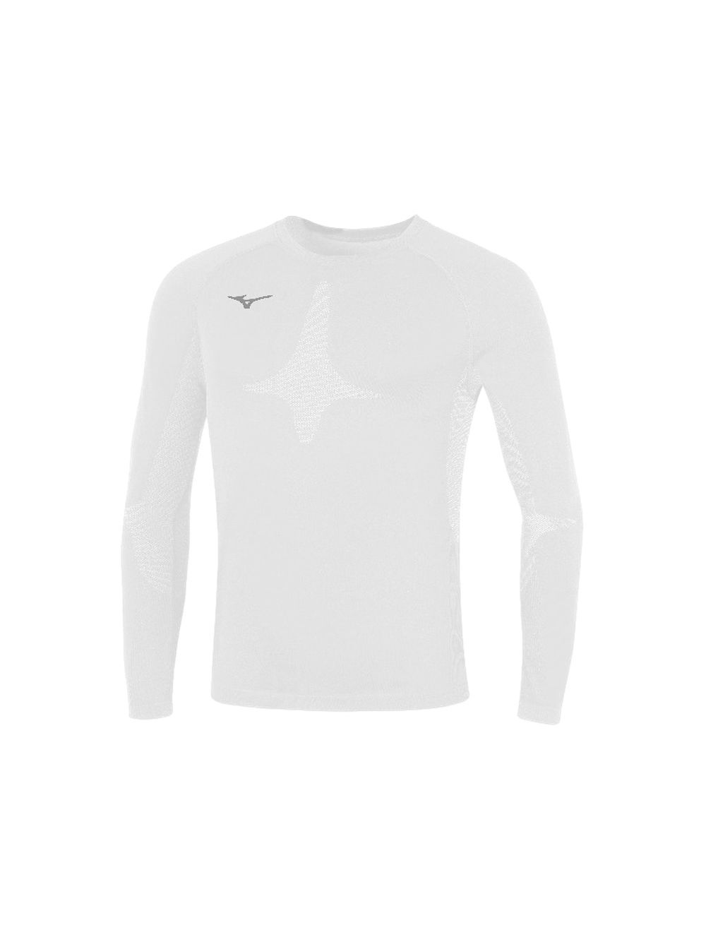T-shirt Sportiva Mizuno team long sleeve Uomo - Bianco