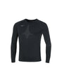T-shirt Sportiva Mizuno team long sleeve Uomo - Nero