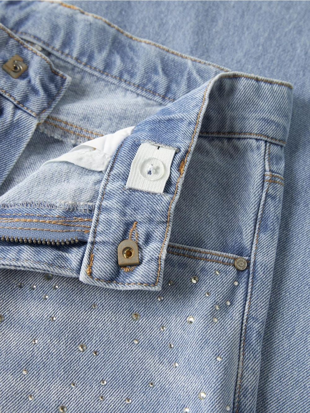 Jeans Name It BELLA WIDE RHINE JEANS 6608-IM Bambina - Blu