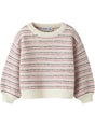 Pullover Name It NOELLE LS KNIT Bambina - Bianco