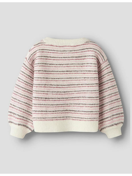 Pullover Name It NOELLE LS KNIT Bambina - Bianco