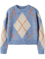 Pullover Name It NOREEN LS KNIT Bambina - Blu