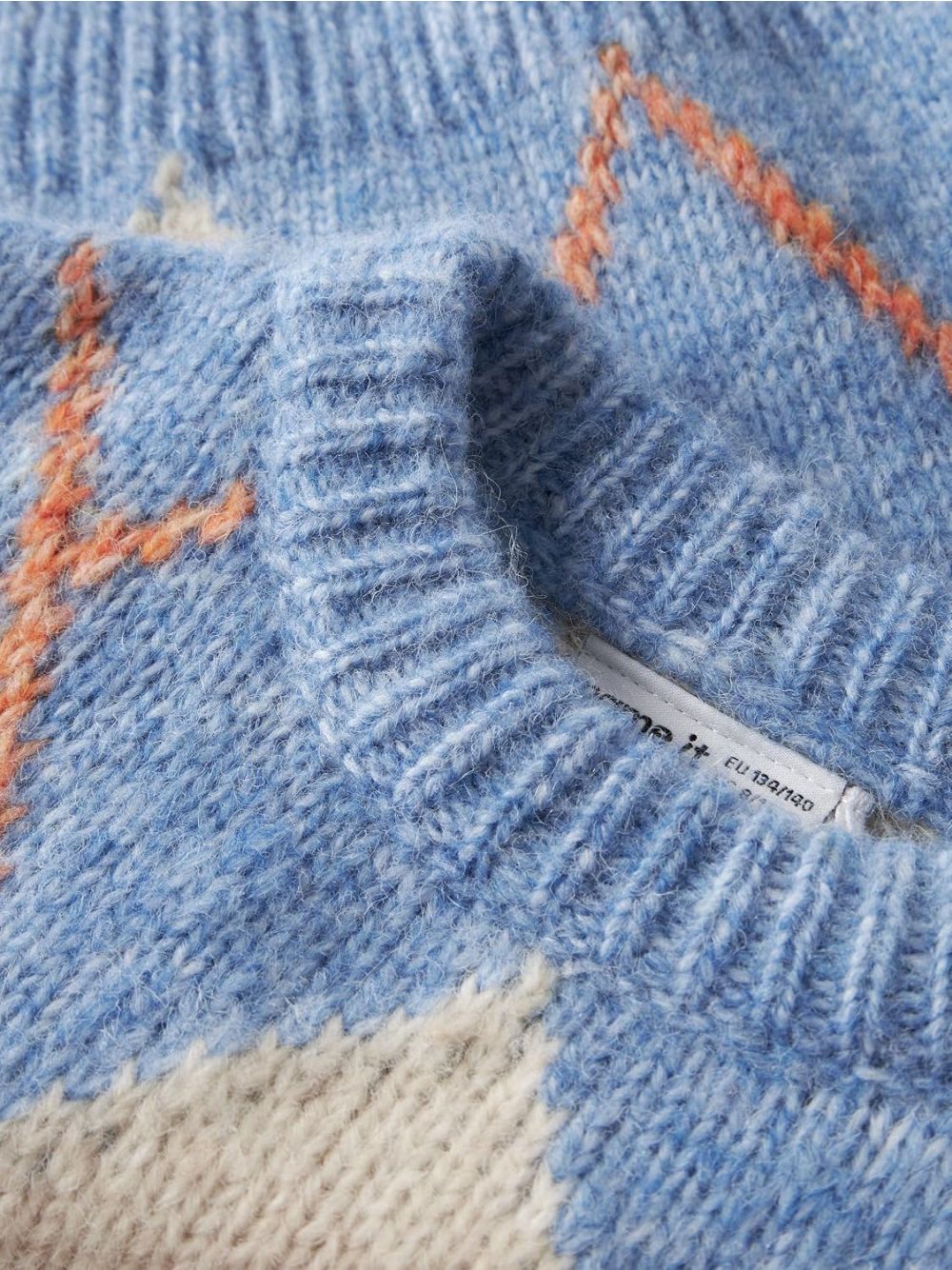 Pullover Name It NOREEN LS KNIT Bambina - Blu