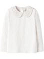 Top Name It NUS LS TOP Bambina - Bianco