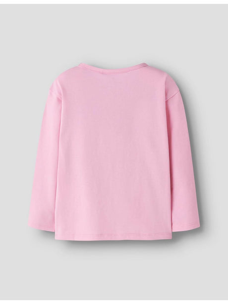 T-shirt Name It ABLINA HELLOK LS NREG TOP SKY Bambina - Multicolore