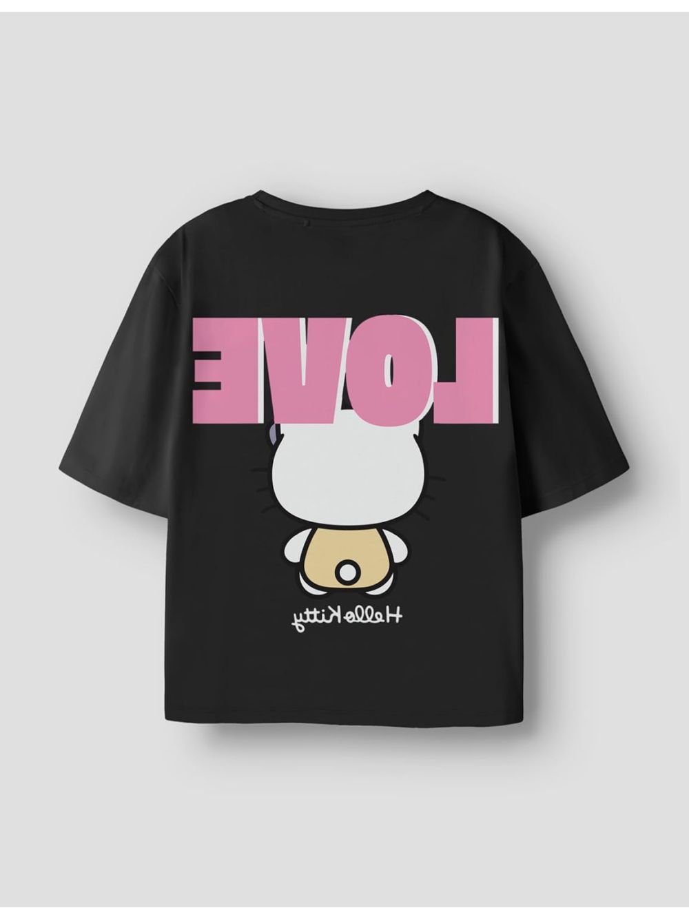 T-shirt Name It ADINA HELLOK SS RLX TOP BOX SKY Bambina - Nero