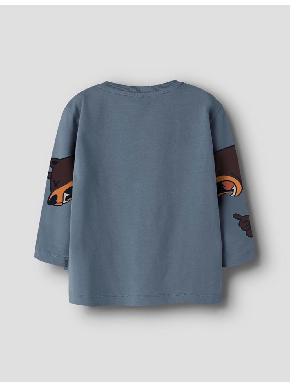 T-shirt Name It OTTO LS NREG TOP Bambino - Blu