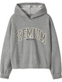 Felpa Name It OKOMMA LS SHORT SWEAT WH UNB BOX Bambina - Grigio