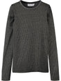 T-shirt Name It NAYLA LS TOP Bambina - Nero