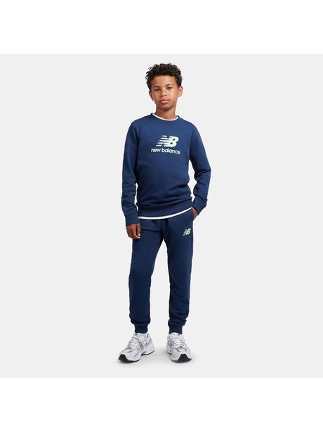 Set New Balance FT STACKED LOGO CR Bambino - Navy