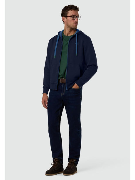 Felpa North Sails FULL ZIP W/HOOD Uomo - Navy