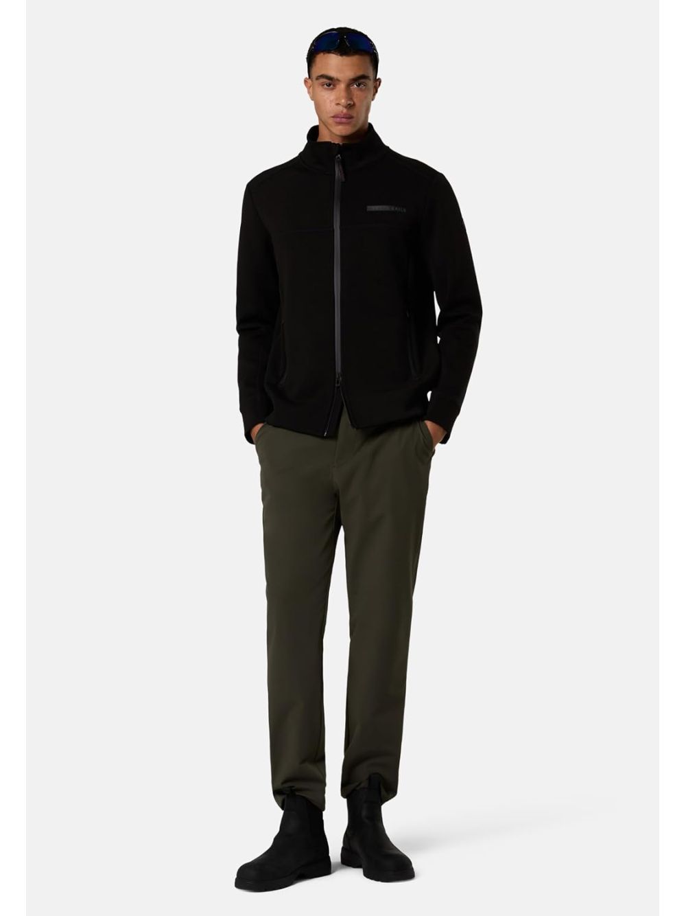Felpa North Sails FULL ZIP Uomo - Nero