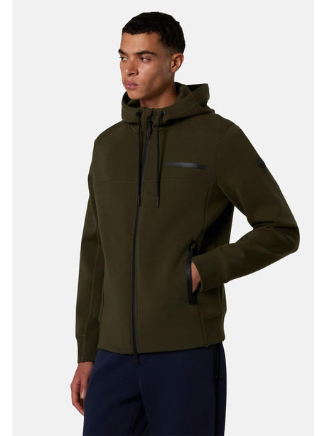 Felpa North Sails FULL ZIP W/HOOD Uomo - Verde