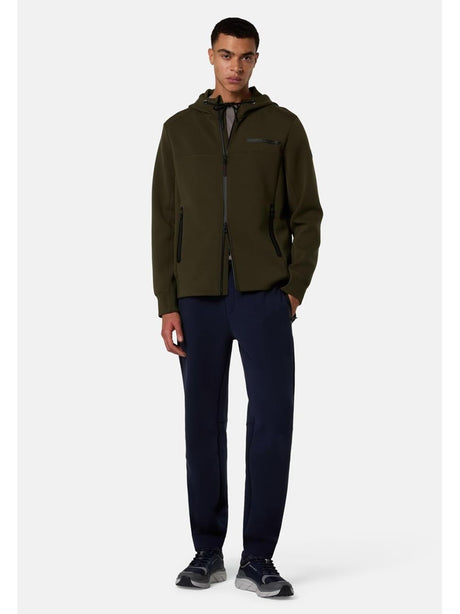 Felpa North Sails FULL ZIP W/HOOD Uomo - Verde