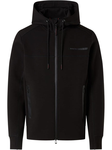 Felpa North Sails FULL ZIP W/HOOD Uomo - Nero