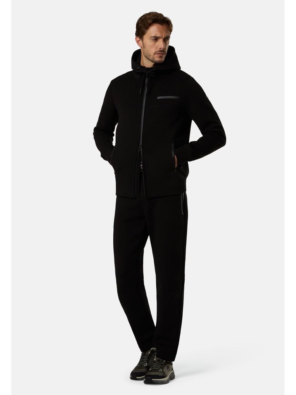 Felpa North Sails FULL ZIP W/HOOD Uomo - Nero