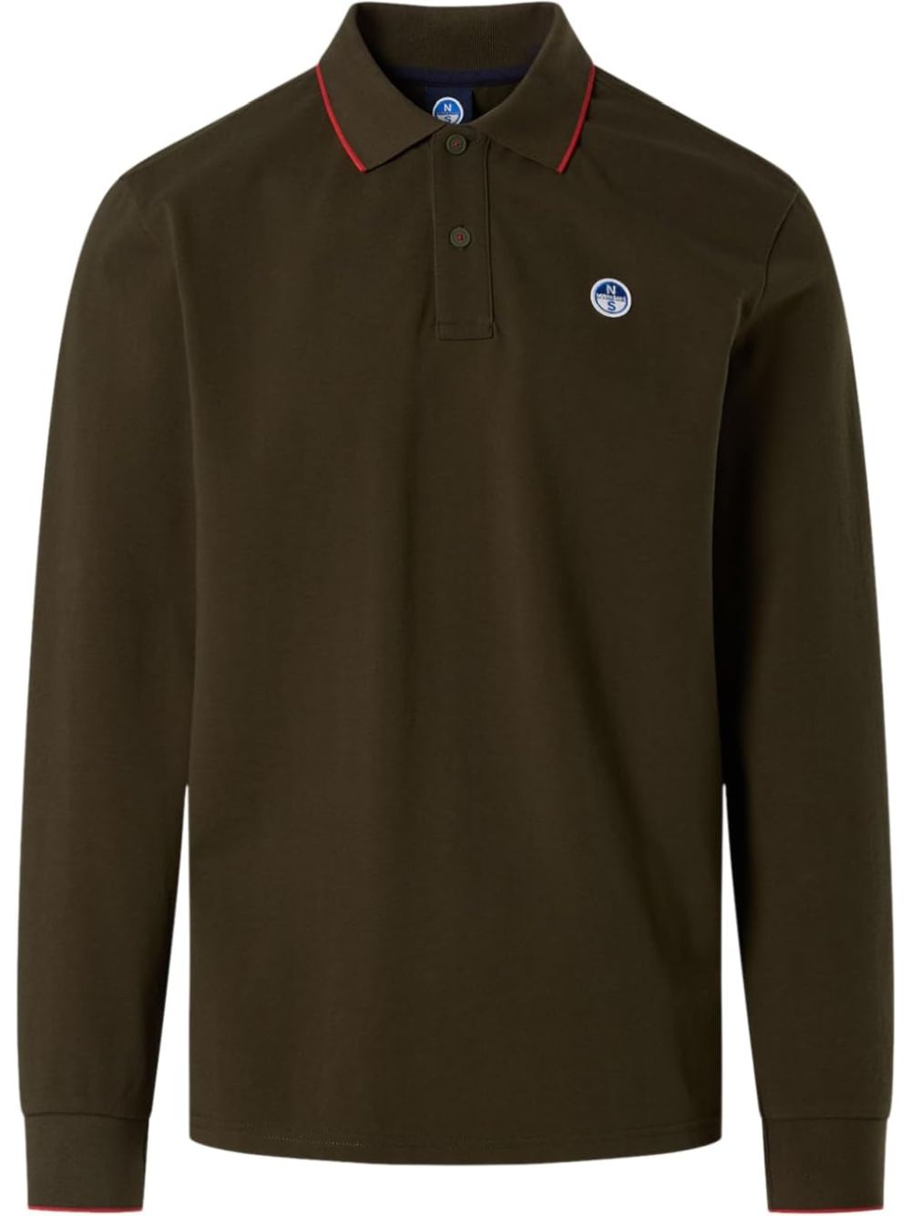 Polo North Sails LONG SLEEVE Uomo - Verde