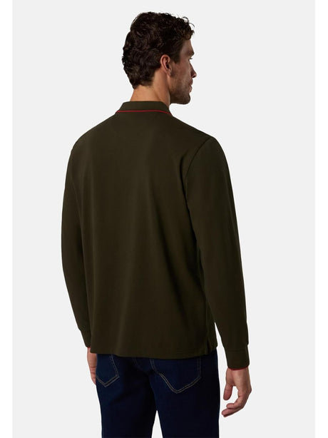 Polo North Sails LONG SLEEVE Uomo - Verde