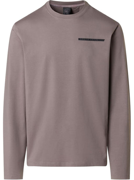 T-shirt North Sails LONG SLEEVE Uomo - Grigio