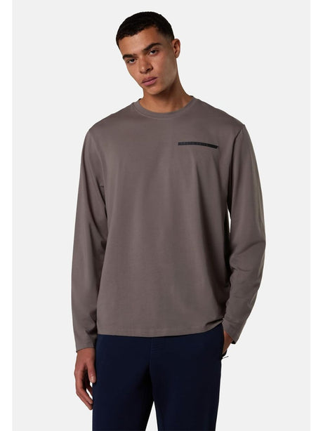 T-shirt North Sails LONG SLEEVE Uomo - Grigio