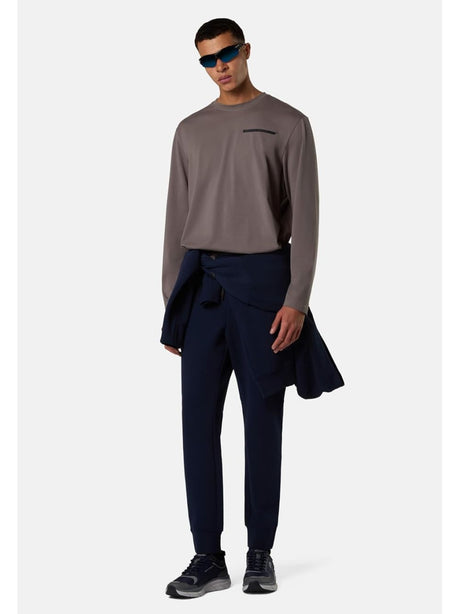 T-shirt North Sails LONG SLEEVE Uomo - Grigio