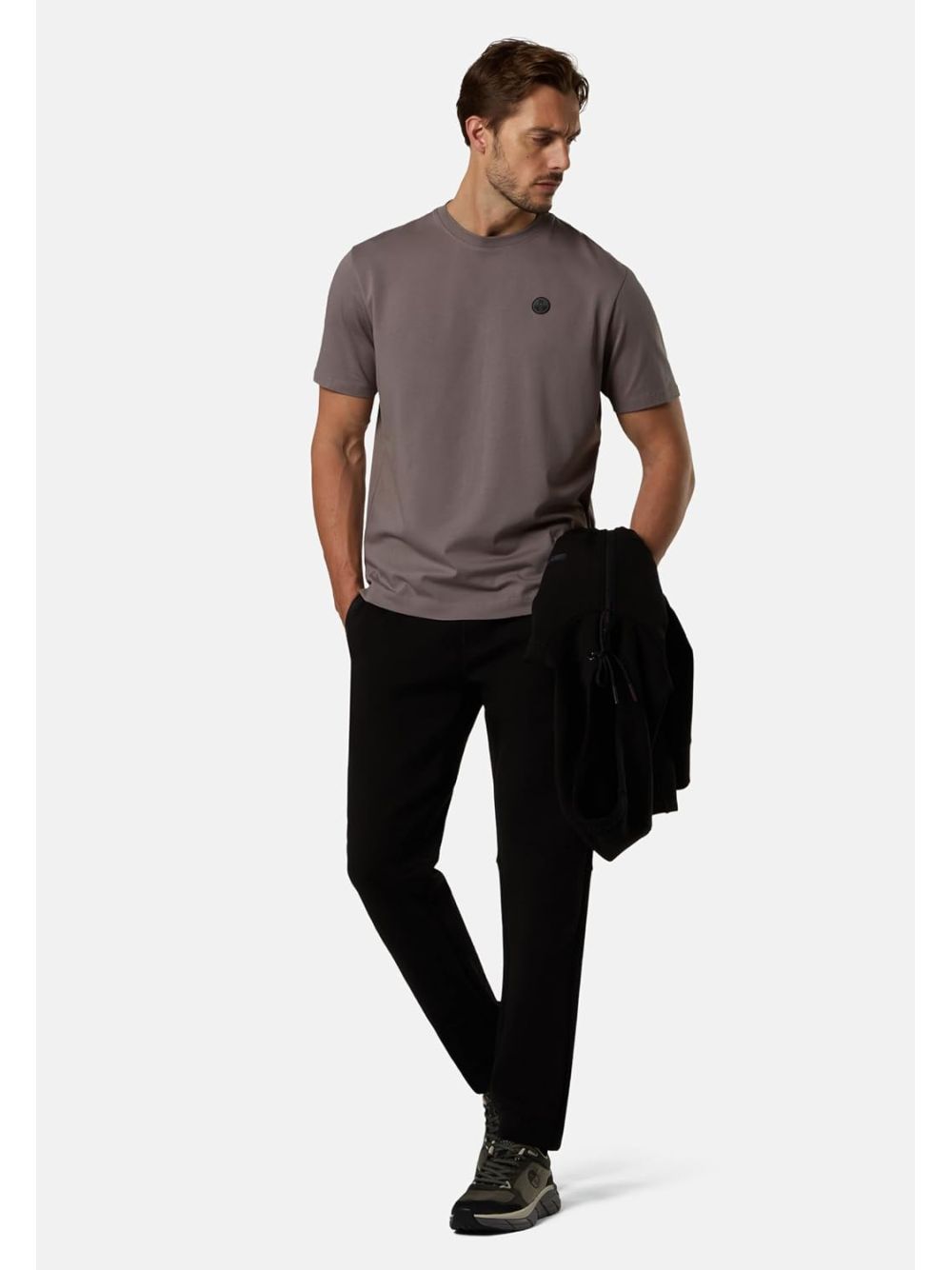 T-shirt North Sails LONG SLEEVE Uomo - Grigio