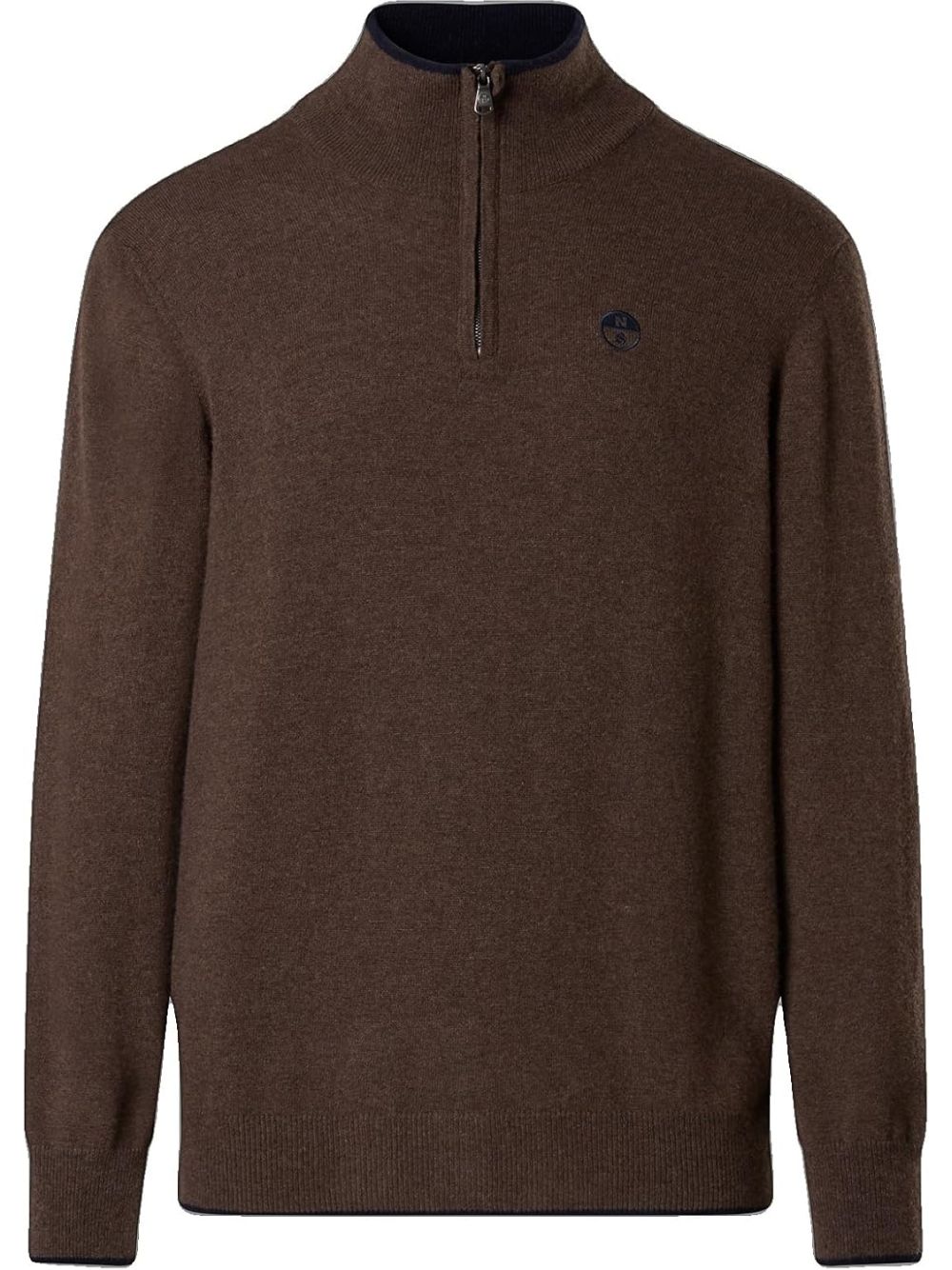Pullover North Sails HALF ZIP Uomo - Marrone