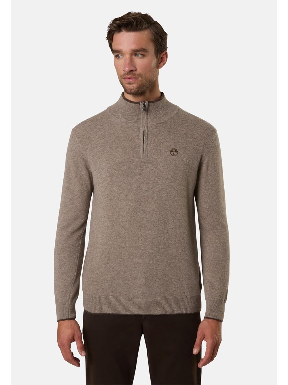 Pullover North Sails HALF ZIP Uomo - Grigio